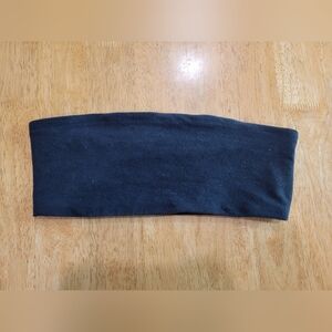 EUC VINTAGE Victoria's Secret black bra top bandeau